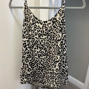 NWT LOFT leopard camisole